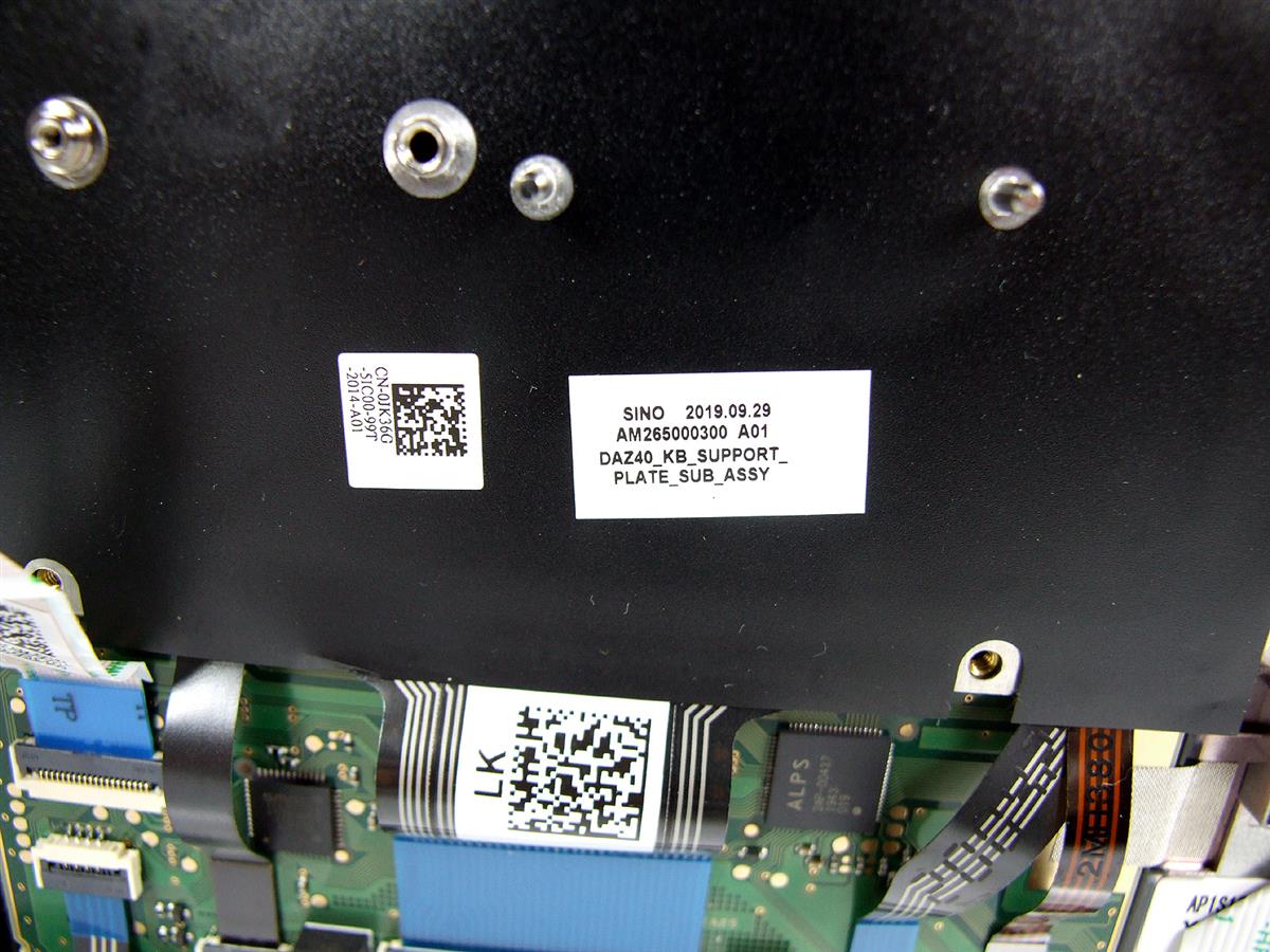 5XNTD JK36G DELL Latitude 7490 klávesnice s palmrestem (česká, podsvícená)